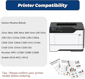 【大容量】コニカミノルタ複合機トナー4本＋廃棄トナー コニカミノルタ トナー・廃棄トナーボックス